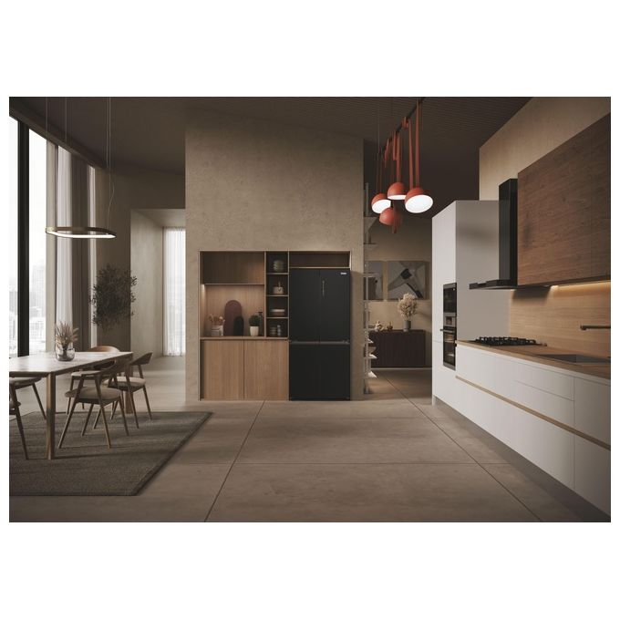 Haier HCR3818ENPT Cube 83 Serie 3 Frigorifero Multiporta 467 L 181 cm Classe E 35 dB Total No Frost colore Antracite