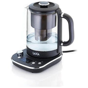 Laica KJ4000L Iseo Bollitore Elettrico Filtrante 1,5 L 2400 W Termostato Regolabile 38°C 100°C Mantieni Caldo colore Nero
