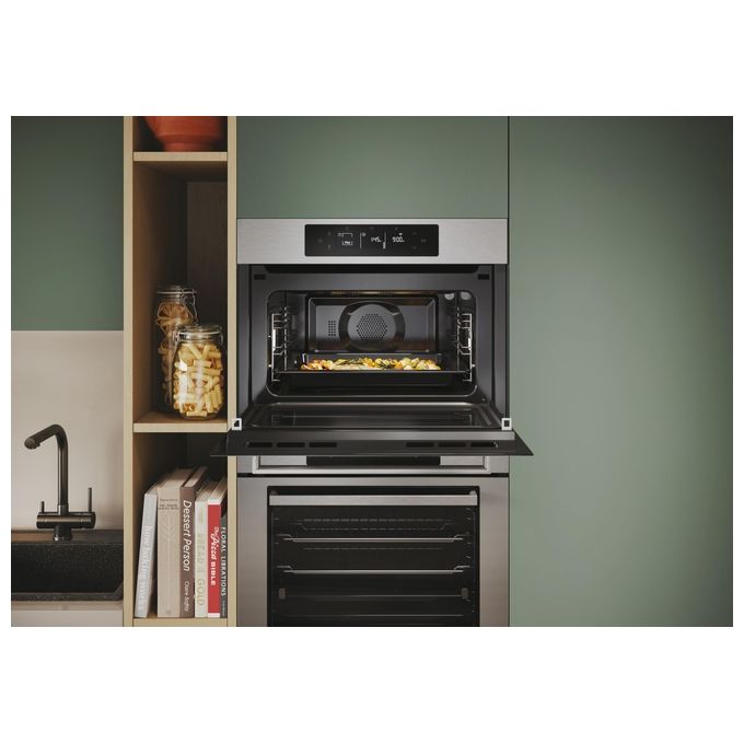 Candy CA4MWP9G6NQB Forno a microonde da incasso combinato con grill 44 L 900 W tecnologia Inverter Air Fry Wi-Fi colore Acciaio inox Nero (59.5x45.5x55.5 cm)