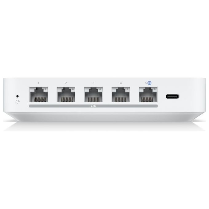 Ubiquiti UXG-MAX-EU Gateway Max Firewall Controller 2500 Mbit-s 5 porte Ethernet 2.5G IPSec VLAN colore Bianco