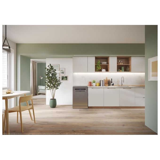 Candy CF 3C7F0X Rapido Lavastoviglie Libera Installazione 13 coperti Classe C 47 dB Wi-Fi Bluetooth (85x60x60 cm) colore Inox