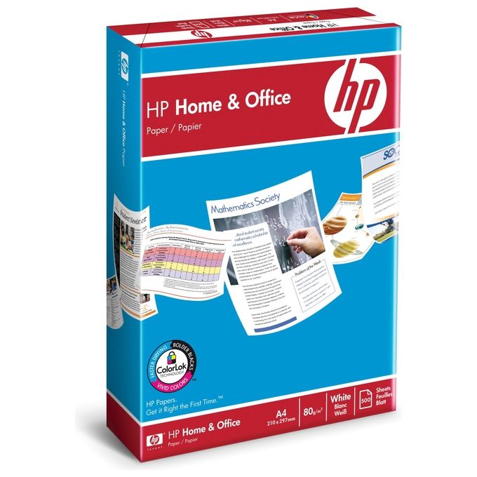 HP CHP150 Home and Office Carta per Stampanti A4 80 g-m² 500 Fogli ColorLok FSC colore Bianco