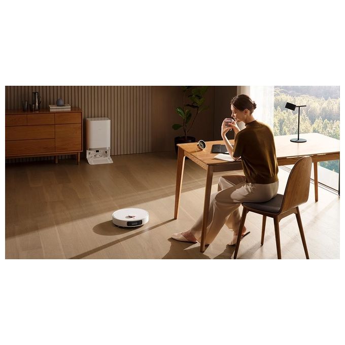 Xiaomi X20+ Robot aspirapolvere Navigazione Laser LDS 6000 Pa 0.35 L autonomia 140 min Wi-Fi App Lavapavimenti colore Nero Bianco