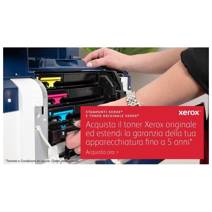 Xerox B410V_DN Stampante Laser Monocromatica A4 47 ppm Fronte-Retro Automatica 2 Vassoi Totale 650 Fogli Colore Grigio Bianco