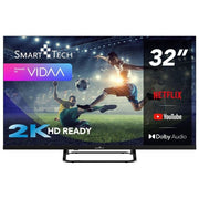 Smart-Tech 32HV02V TV LED 32'' HD Ready VIDAA Smart TV Wi-Fi DVB-T2-C-S2 Hotel Mode 3 HDMI colore Nero