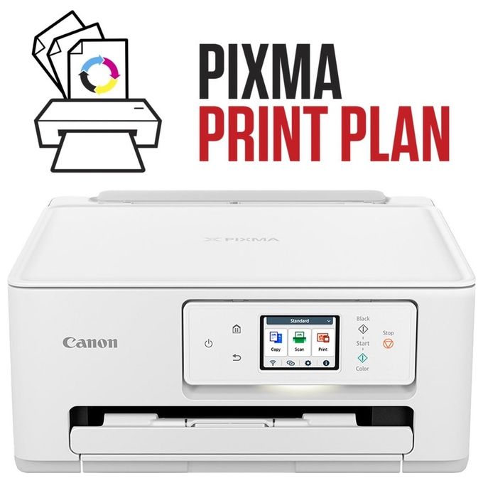 Canon TS7650I PIXMA Stampante Multifunzione Inkjet A4 1200x1200 DPI Wi-Fi Fronte Retro LCD Touch colore Bianco