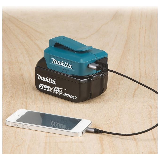 Makita DECADP05 Adattatore 14.4 - 18V per Dispositivi USB