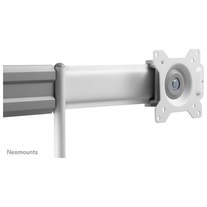 Neomounts 14793746000 DS75-450BL2 Supporto da Tavolo per 2 Schermi fino a 32'' 8 Kg ciascuno Regolabile in Altezza Rotazione e Inclinazione colore Nero