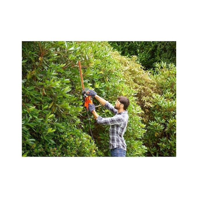 Black+Decker Tagliasiepi Elettrico 420W con Lama 45cm Passo 16mm