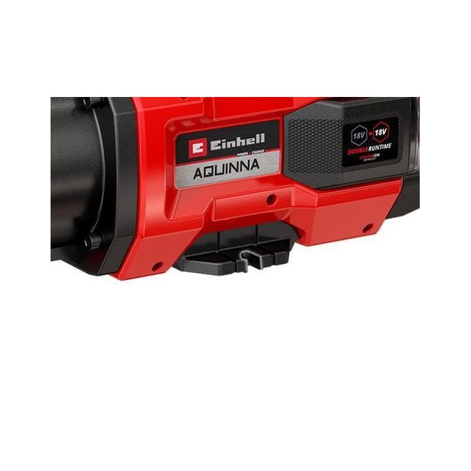 Einhell 4180430 AQUINNA 18-30 F LED Pompa da Giardino a Batteria 28 bar 3000 l-h 18 V colore Nero Rosso