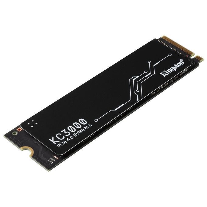 Kingston Technology SKC3000S-512G KC3000 SSD interno M.2 2280 PCIe 4.0 NVMe 512 GB velocita' lettura fino a 7000 MB-s colore Nero