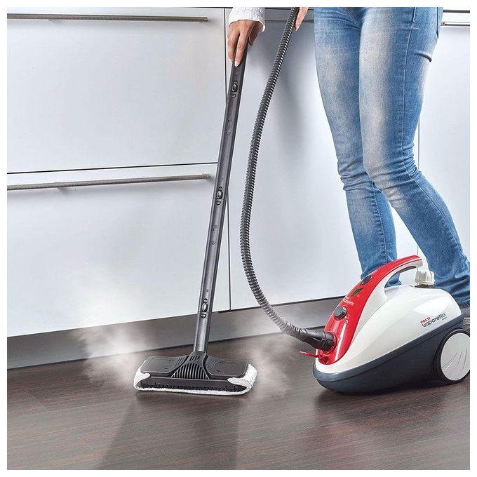 Polti PTEU0268 Vaporetto Smart 30_R Pulitore a Vapore Capacita' 1,6 Litri Potenza 1800 W Bianco-Rosso