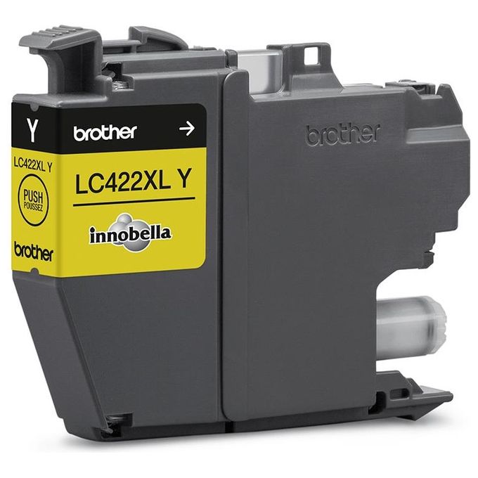 Brother LC422XLY Cartuccia d'Inchiostro Originale Inkjet Alta Capacita' XL 1500 pagine colore Giallo