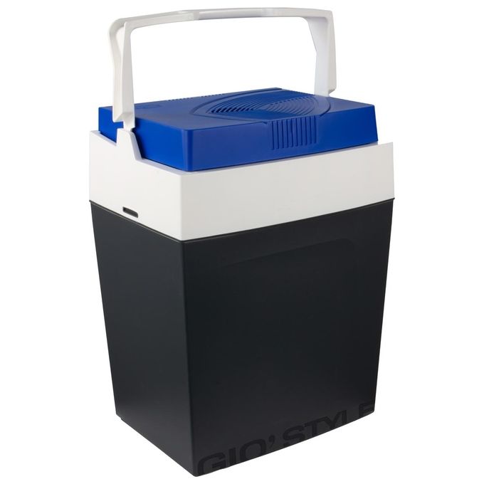 GIO'STYLE Brio 30 Frigo Elettrico Portatile 30 L Doppia Alimentazione 230V AC 12V DC (52.5x40x29.5 cm) colore Nero