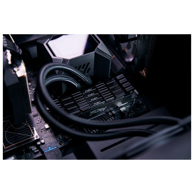 Kingston KF436C16RB12K2-32 FURY Renegade Memoria RAM DDR4 32GB 2x16GB 3600MT-s CL16 DIMM 288-Pin 1.35V Dual Channel XMP 2.0 colore Nero