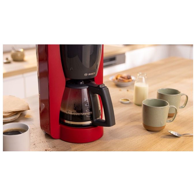 Bosch TKA3M133 MyMoment Macchina da caffe' americana 1,4 L 15 tazze 1200 W Funzione keep warm Serbatoio estraibile Sistema antigoccia colore Nero 1.25 L