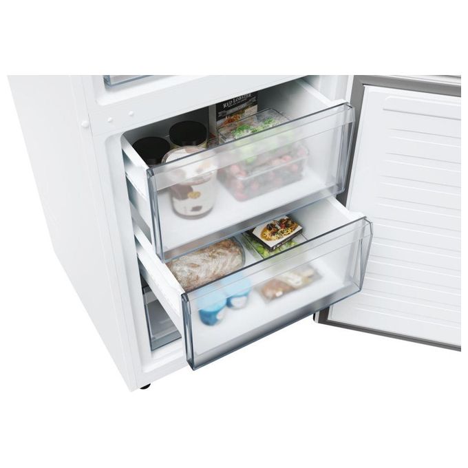 Candy CNCQ2T618EW Fresco 300 Frigorifero Combinato 355 L 185 cm Classe E 38 dB Total No Frost colore Bianco
