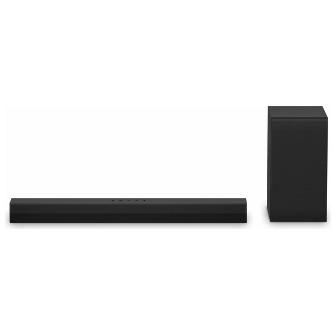 LG S40T Soundbar 2.1 Canali 300W Subwoofer Wireless Dolby Digital DTS AI Sound Pro HDMI ARC Bluetooth colore Nero