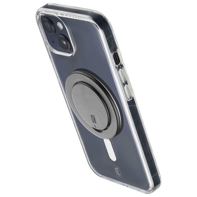 Cellularline RINGSTANDMAGK Ring Stand Mag Clip Magnetica Supporto MagSafe Universale colore Nero