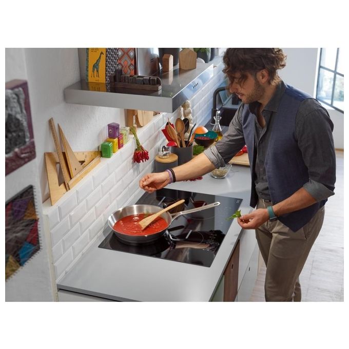Franke FSM 654 I B BK Smart Piano cottura a induzione 65 cm 4 zone Touch Control Booster colore Nero