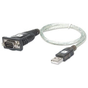 Techly Convertitore Adattatore da Usb a Seriale in Blister