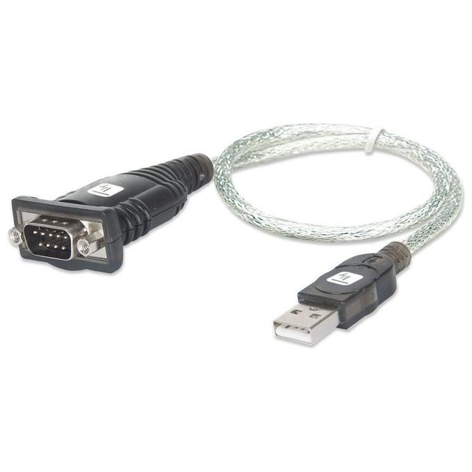 Techly Convertitore Adattatore da Usb a Seriale in Blister
