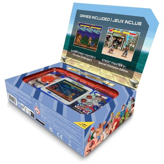 MY ARCADE DGUNL-4187 Pocket Player PRO Super Street Fighter II colore Nero