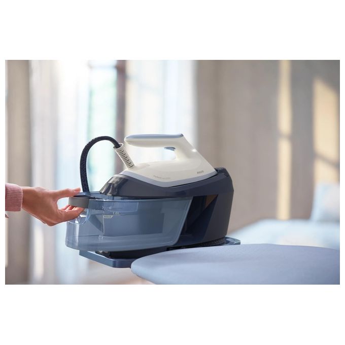 Philips PSG6026-20 PerfectCare Serie 6000 Ferro da Stiro con Caldaia 2400 W 6,5 bar 130 g-min 1,8 L colore Bianco