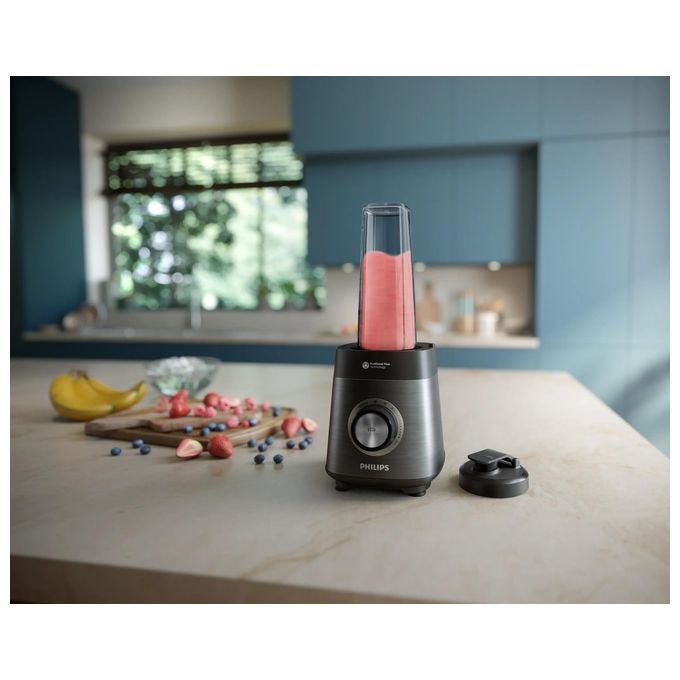 Philips HR304100 Serie 5000 Frullatore da tavolo 1200 W 2 L ProBlend Plus autopulizia colore Nero