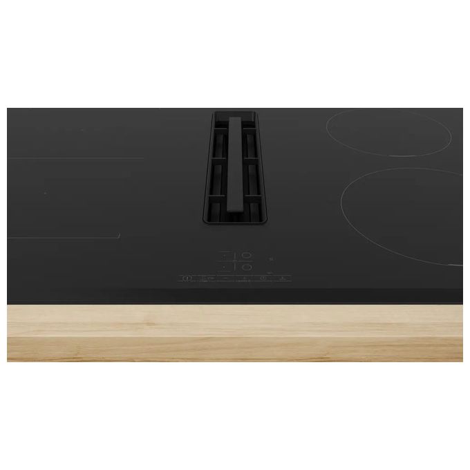 Bosch PVS831B16E Serie 4 Piano cottura a induzione 80 cm 4 zone con cappa integrata colore Nero
