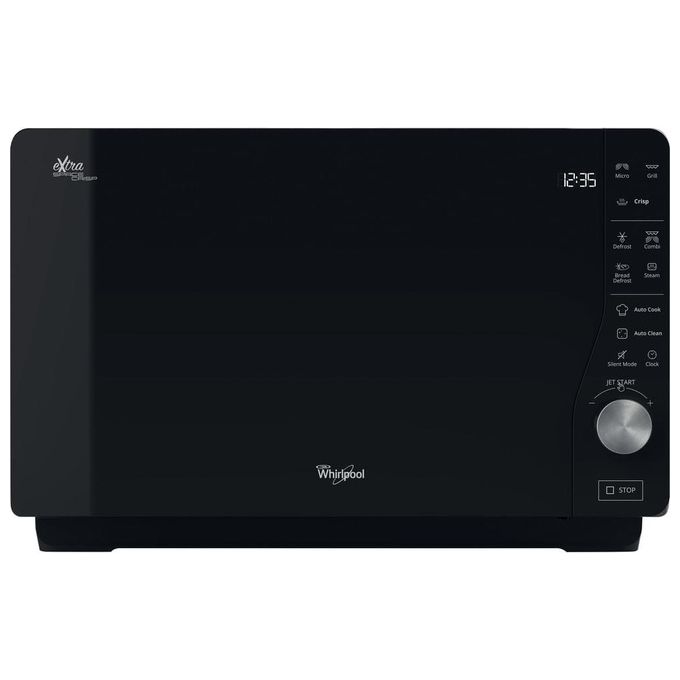 Whirlpool MWF 427 SL ExtraSpace Forno a Microonde con Grill 25 L 800 W Crisp Vapore Jet Start colore Argento