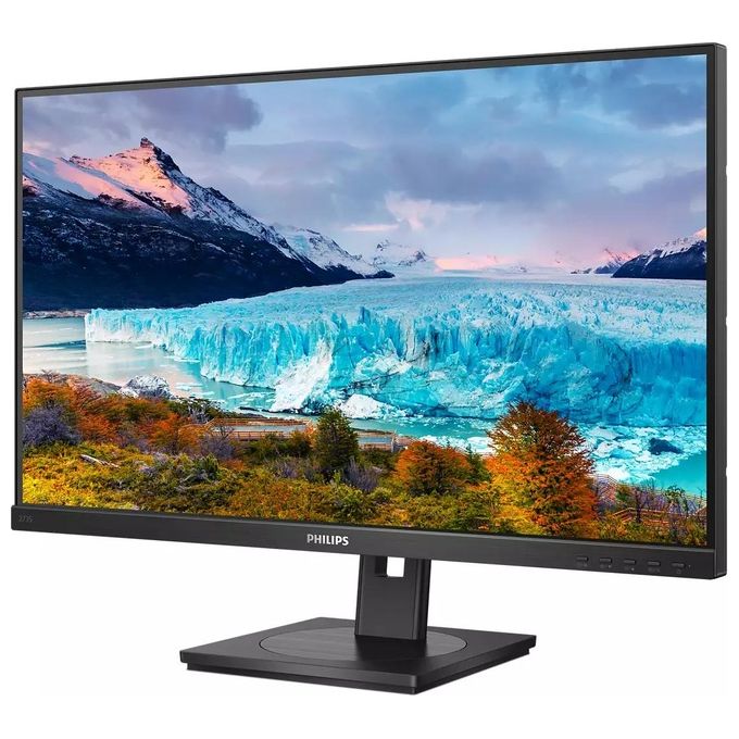 Philips 273S1-00 S Line Monitor PC 27'' IPS Full HD 1920x1080 75Hz USB-C Hub Altoparlanti Integrati VESA 100x100 colore Nero