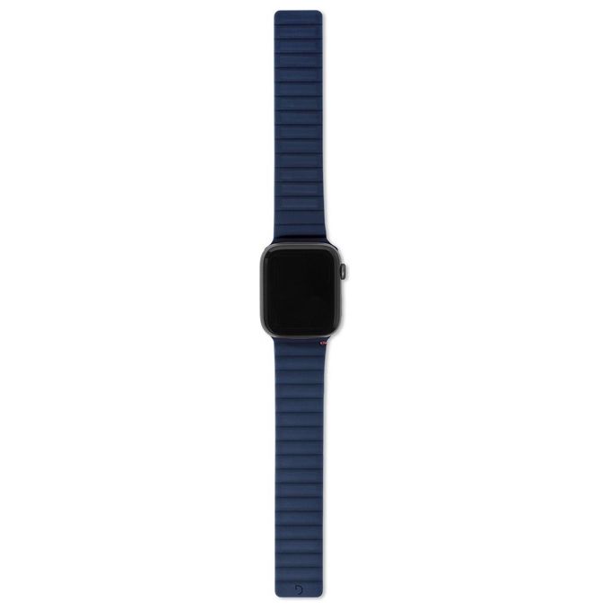 Decoded Silicone Traction Lite Strap per Apple Watch 38-40-41mm Navy Peony