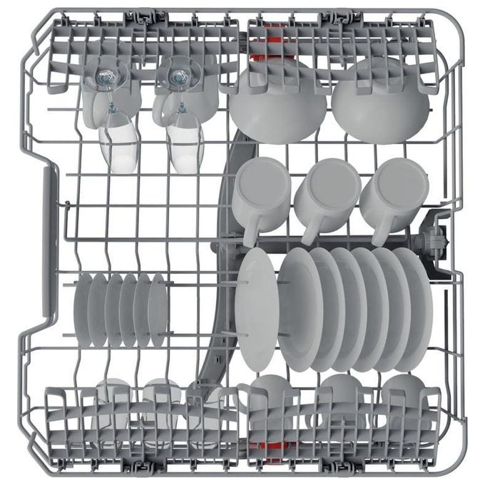 Hotpoint HIC 3C34 Lavastoviglie da Incasso 14 coperti Classe D 44 dB Inverter AquaStop (82x60x55 cm) colore Bianco
