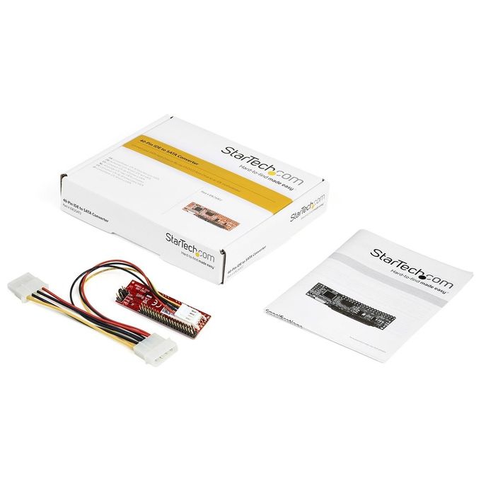 StarTech Adattatore convertitore 40 pin per HDD-SSD-ODD, IDE PATA a SATA