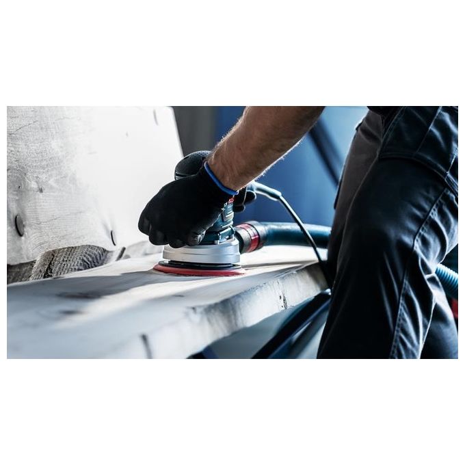 Bosch 2 608 900 700 Expert M480 Rete Abrasiva Grana 120 Diametro 150 mm per Levigatrice Orbitale Casuale 50 pz colore Nero