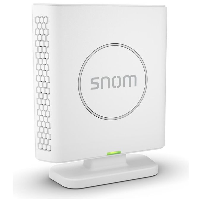 Snom M430 Bundle DECT Double-Cell Telefono IP Stazione Base M400 Cornetta M30 PoE fino a 20 cornette 10 chiamate parallele