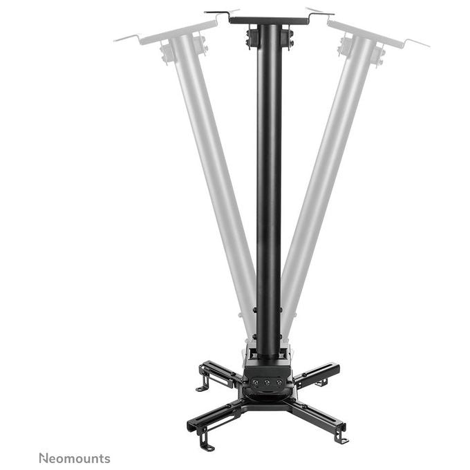 Neomounts CL25-540BL1 Supporto a soffitto per proiettore regolabile in altezza 60,5-90,5 cm capacita' 35 Kg rotazione 360° inclinazione ±20° colore Nero