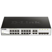 D-link switch 16 porte giga 4 porte combo sfp