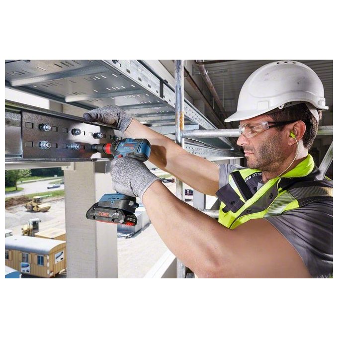 Bosch Professional 06019J2205 GDX 18V-200 Avvitatore a Impulsi 2 in 1 Motore Brushless 200 Nm Senza Batteria e Caricatore in L-BOXX 136 colore Nero
