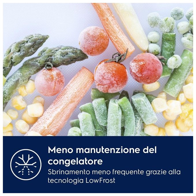 Electrolux KNS5LE18S Serie 500 Frigorifero Combinato Incasso 271 L 177 cm Classe E 34 dB LowFrost colore Bianco