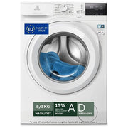 Electrolux EW7W285W SteamCare 700 Lavasciuga Frontale 8-5 Kg 1400 rpm Classe D SteamRefresh DualCare SensiCare+ (85x60x60 cm) colore Bianco