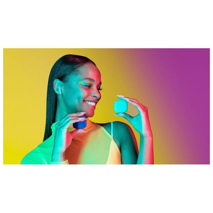 Cellularline BTMSTWSSWAGW Swag Auricolari Bluetooth TWS In-ear Touch Control 20H Autonomia colore Bianco