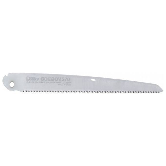 Silky 299-27 Gomboy Lama di ricambio per sega 270 mm Acciaio giapponese Cromo colore Lame De Rechange