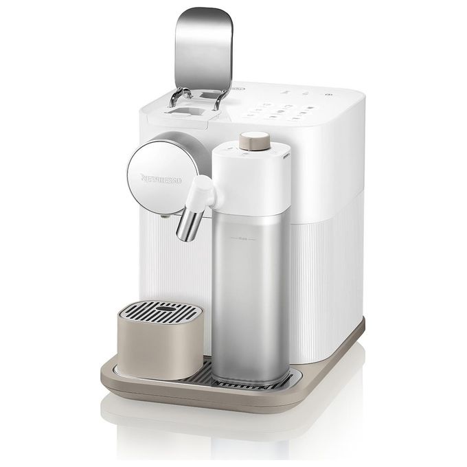 De'Longhi EN640.W Gran Lattissima – Macchina da caffe' a capsule Nespresso, 1 L, 19 bar, 1400 W, 9 bevande, colore Bianco
