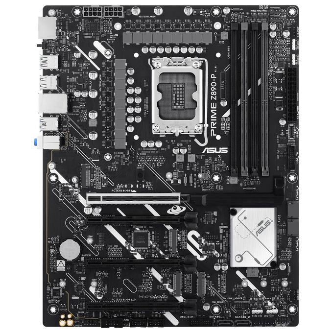 ASUS 90MB1I50-M0EAY0 PRIME Z890-P Scheda Madre ATX Socket LGA 1851 DDR5 PCIe 5.0 4 M.2 USB-C 20Gbps colore Nero