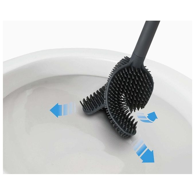 Joseph Joseph Flex 360 Scopino per WC Inox