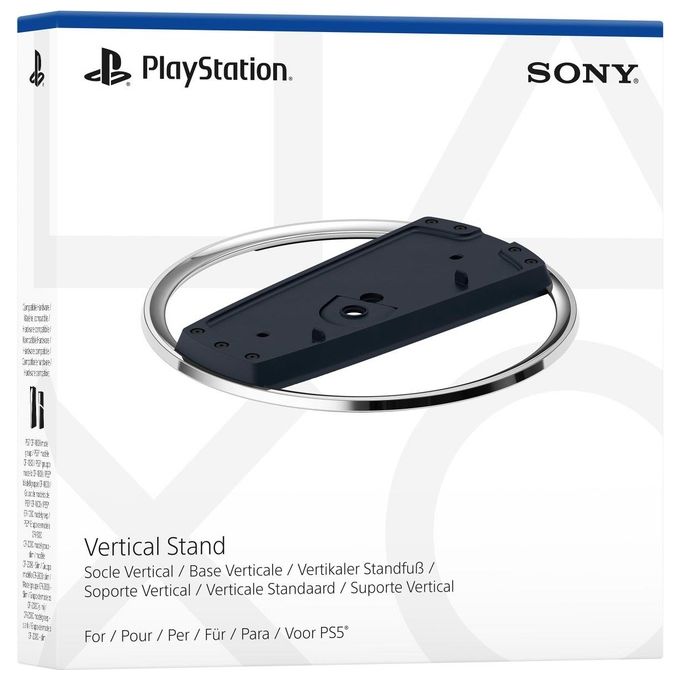 Sony 1000041339 Base Verticale per PS5 Slim compatibile CFI-1000 CFI-2000 colore Nero