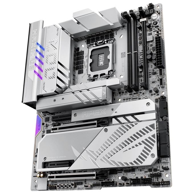 ASUS 90MB1IP0-M0EAY0 ROG Maximus Z890 Apex Scheda Madre ATX Intel LGA 1851 DDR5 Wi-Fi 7 Thunderbolt 4 colore Grigio ciottolo