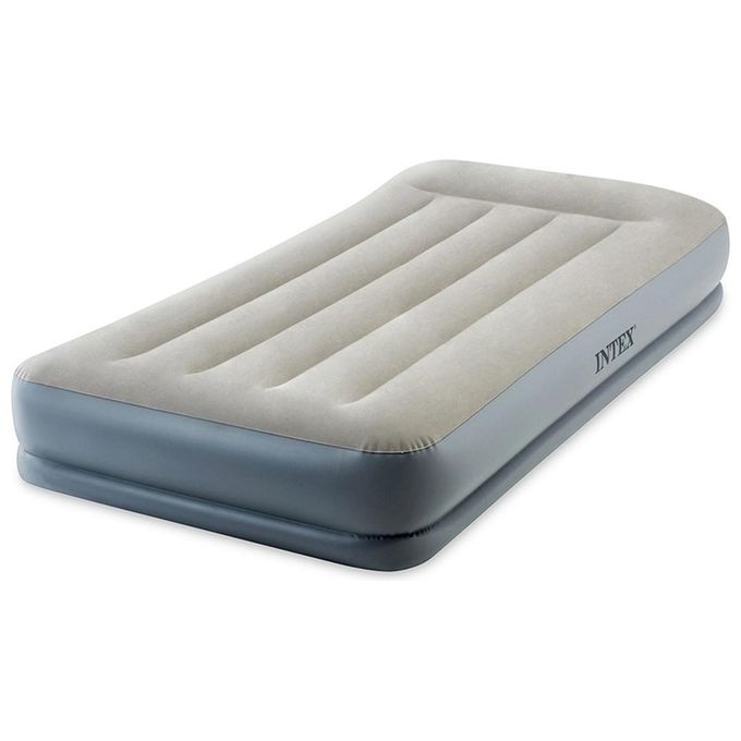 Intex Materasso Pillow Rest Mid-Rise Singolo Dura Beam Con Tecnologia Fiber Te